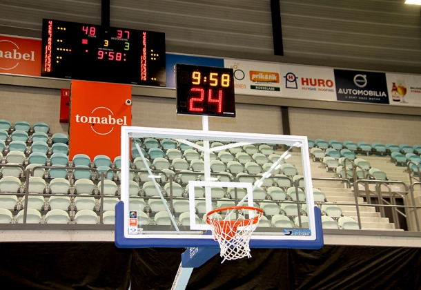 Realisatie Westerstrand - scorebord