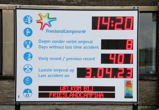 informatiebord veiligheid