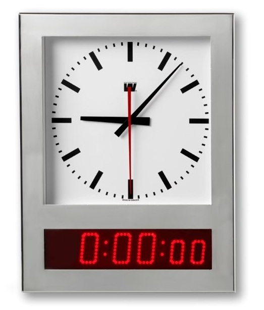 chrono en klok voor operatiezaal, recovery, intensive care