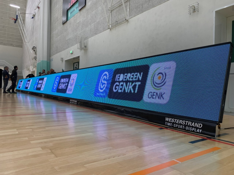 LED boarding en perimeter voor sporhallen 