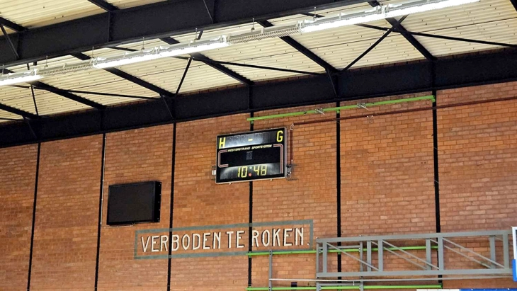 Realisatie Westerstrand - scorebord