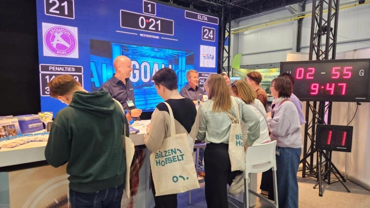 LED-scherm voor handbal