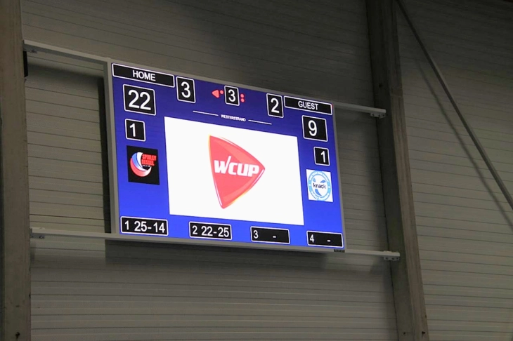 elektronisch scorebord volleybal