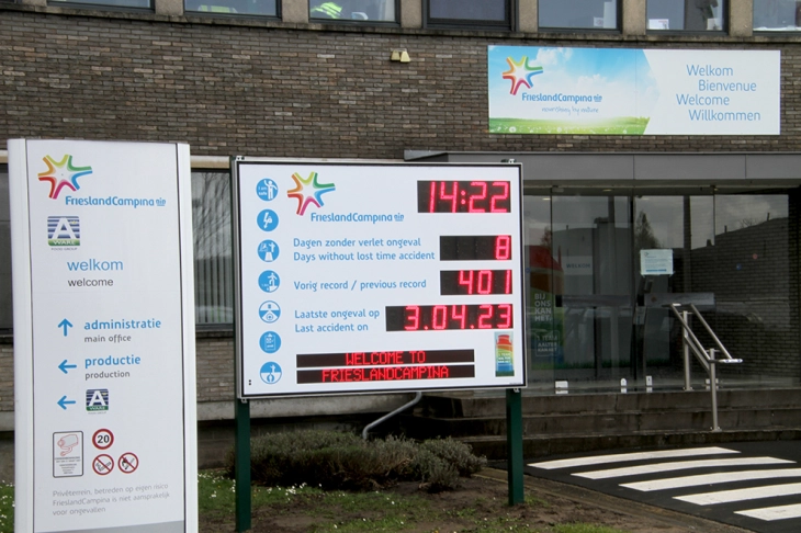 veiligheidsbord ongevallen
