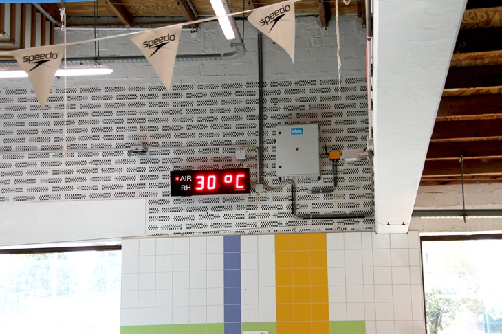 Realisatie Westerstrand - Pooldisplay