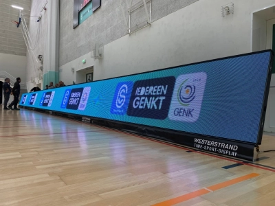 LED boarding en perimeter voor sporhallen 